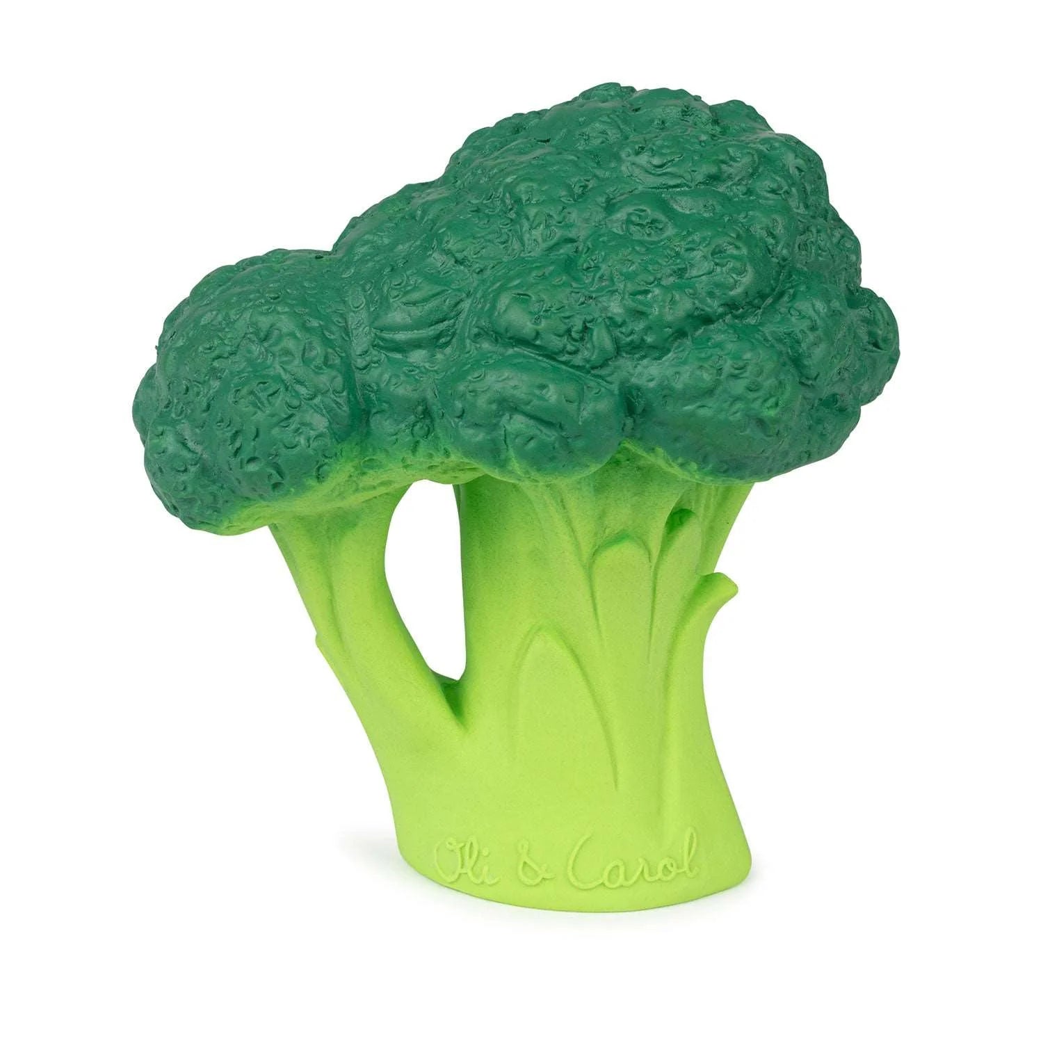 Oli & Carol 'Brucy the Broccoli Baby Teetherr' Baby Beißring