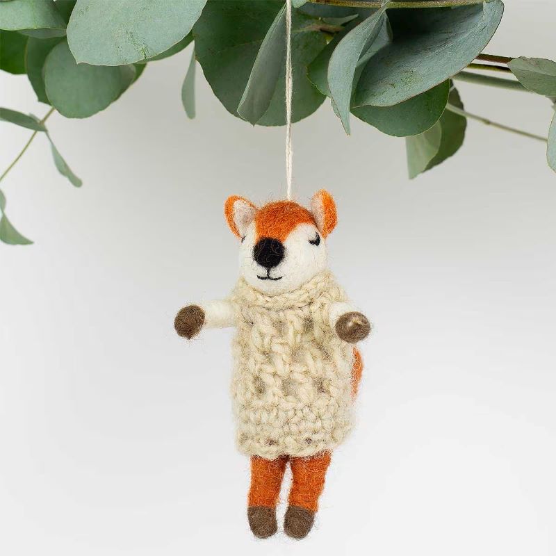 A World of Craft Weihnachtsanhänger 'Lady Fox'