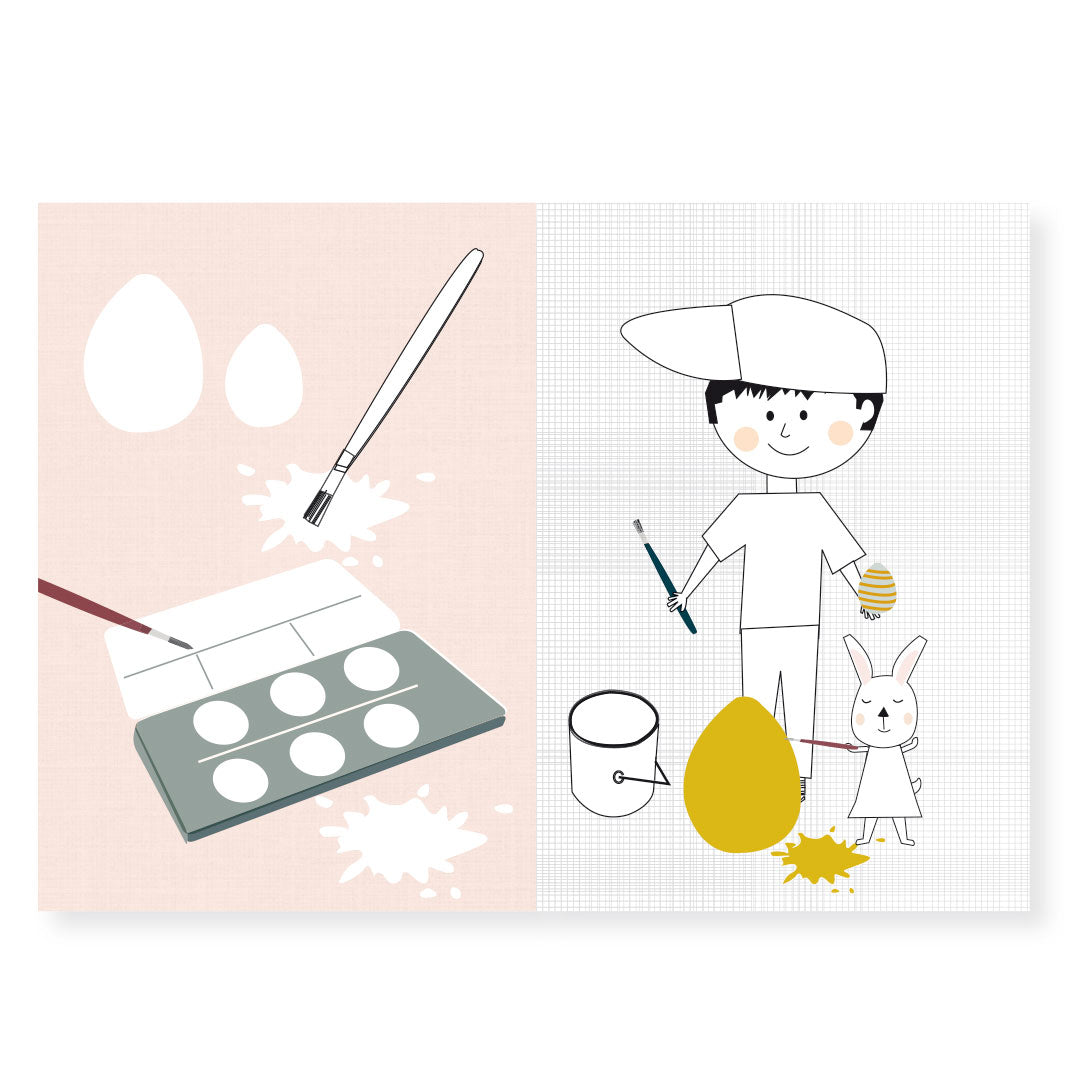 Malbuch 'Osterspaß' Life is Delicious