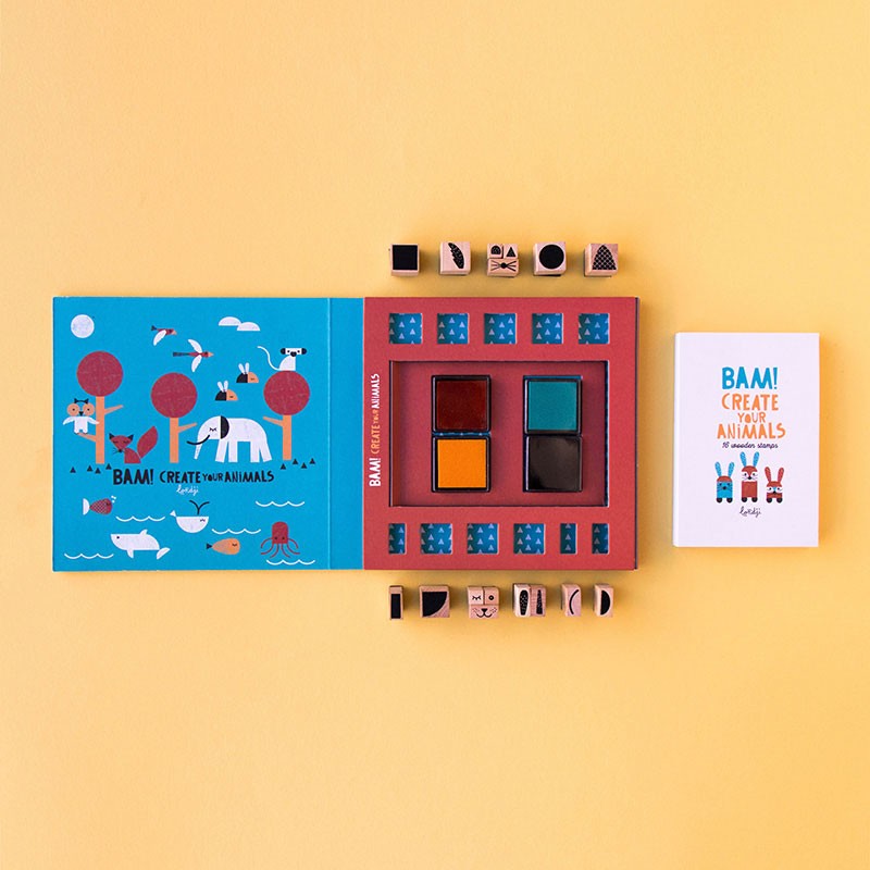 Londji Stempelset 'BAM! Animals'