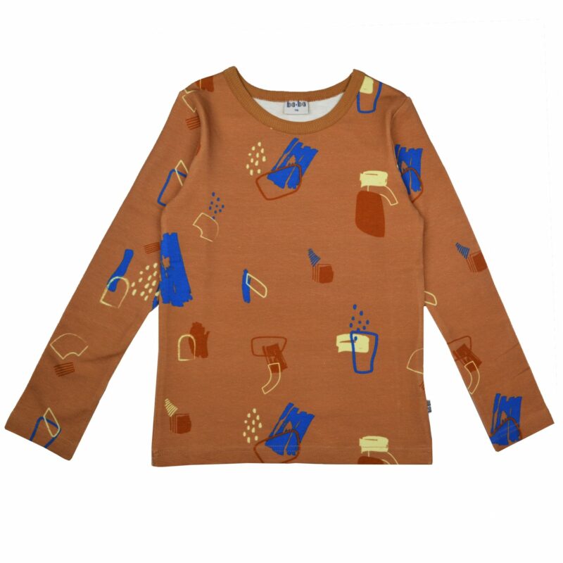 Longsleeve 'Painted Forms' Baba Kidswear