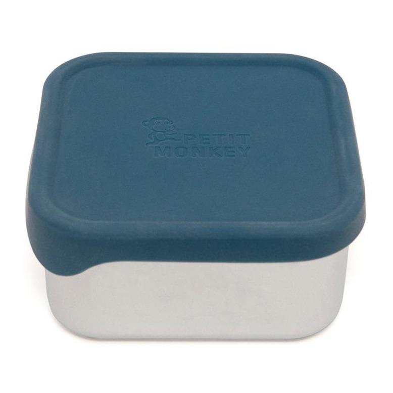 Lunchbox medium 'Lucy/Balsam Blue' Petit Monkey