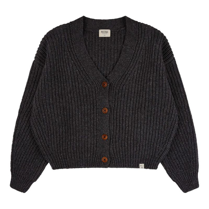 Matona Organic Knit Cardigan - verschiedene Farben Wolle Baumwolle