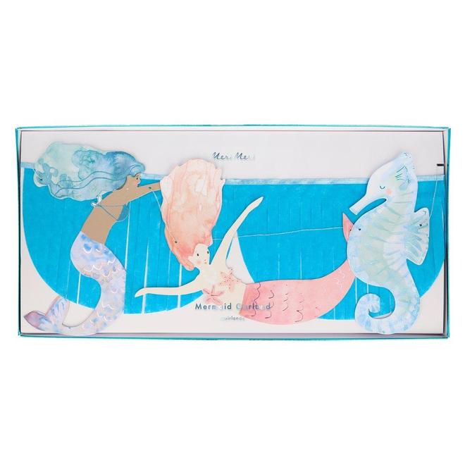 Quastengirlande 'Mermaid' MeriMeri  Meerjungfrau