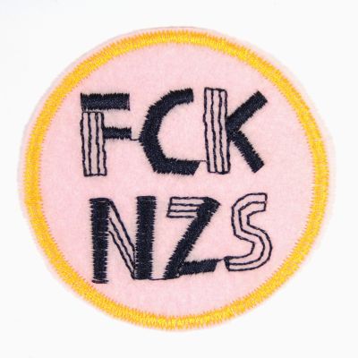 Aufnäher 'FCK NZS' 'FCK AFD' diverse Farben
