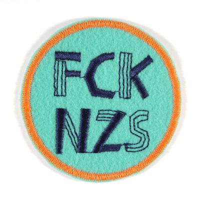Aufnäher 'FCK NZS' 'FCK AFD' diverse Farben