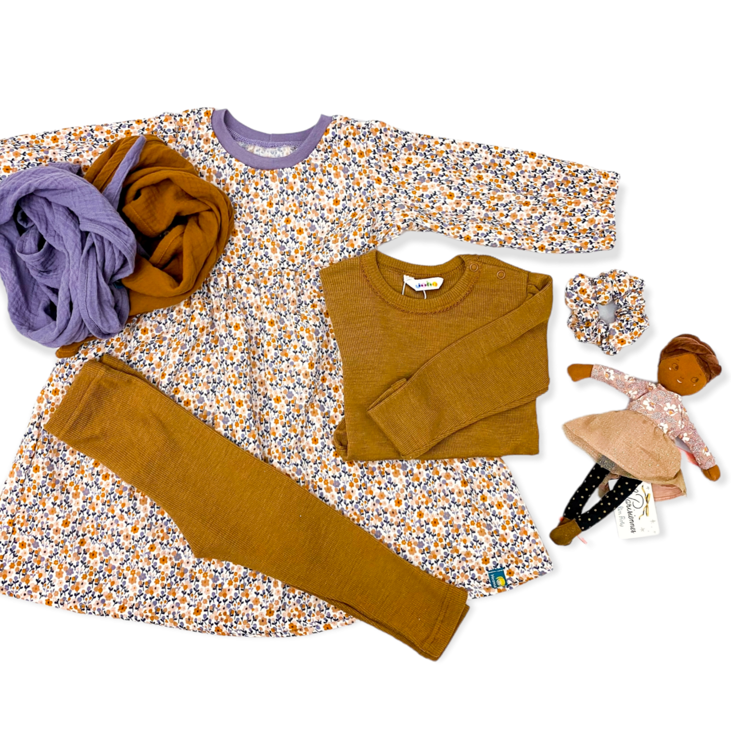 Musselinkleid Blümchen