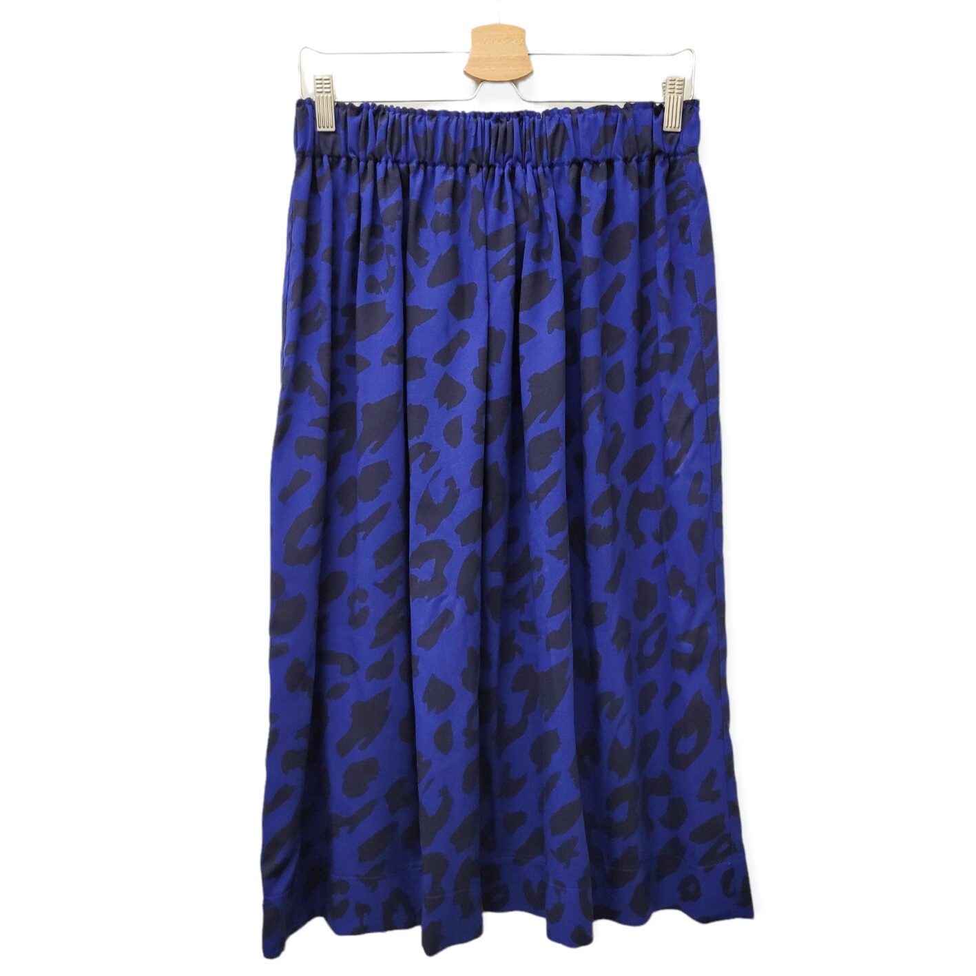 Viskoserock 'Urban Leo/knallblau oder gold'