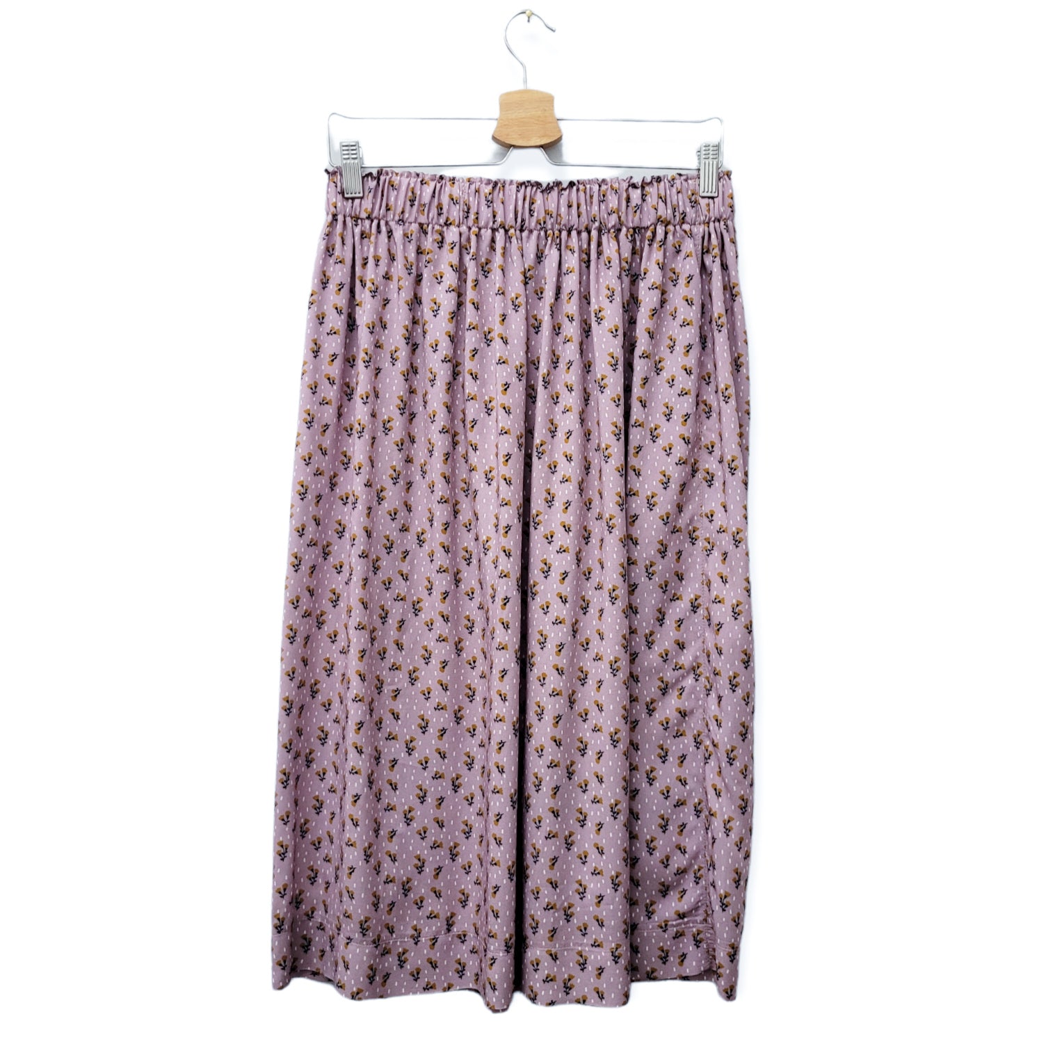 Viskoserock 'Blümchen WALTZ altrosa'