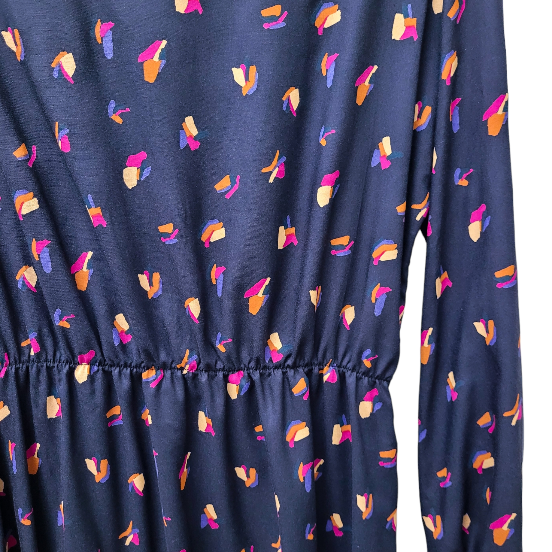 MidiKleid langarm aus Modal 'Beryl night'