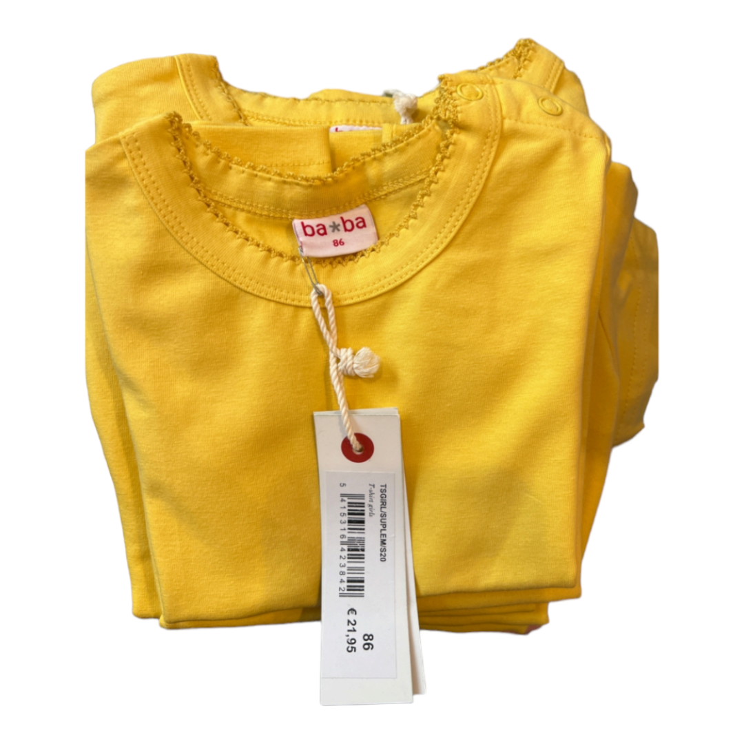 Einzelstück Gr 86 T-Shirt 'gelb' Baba Kidswear