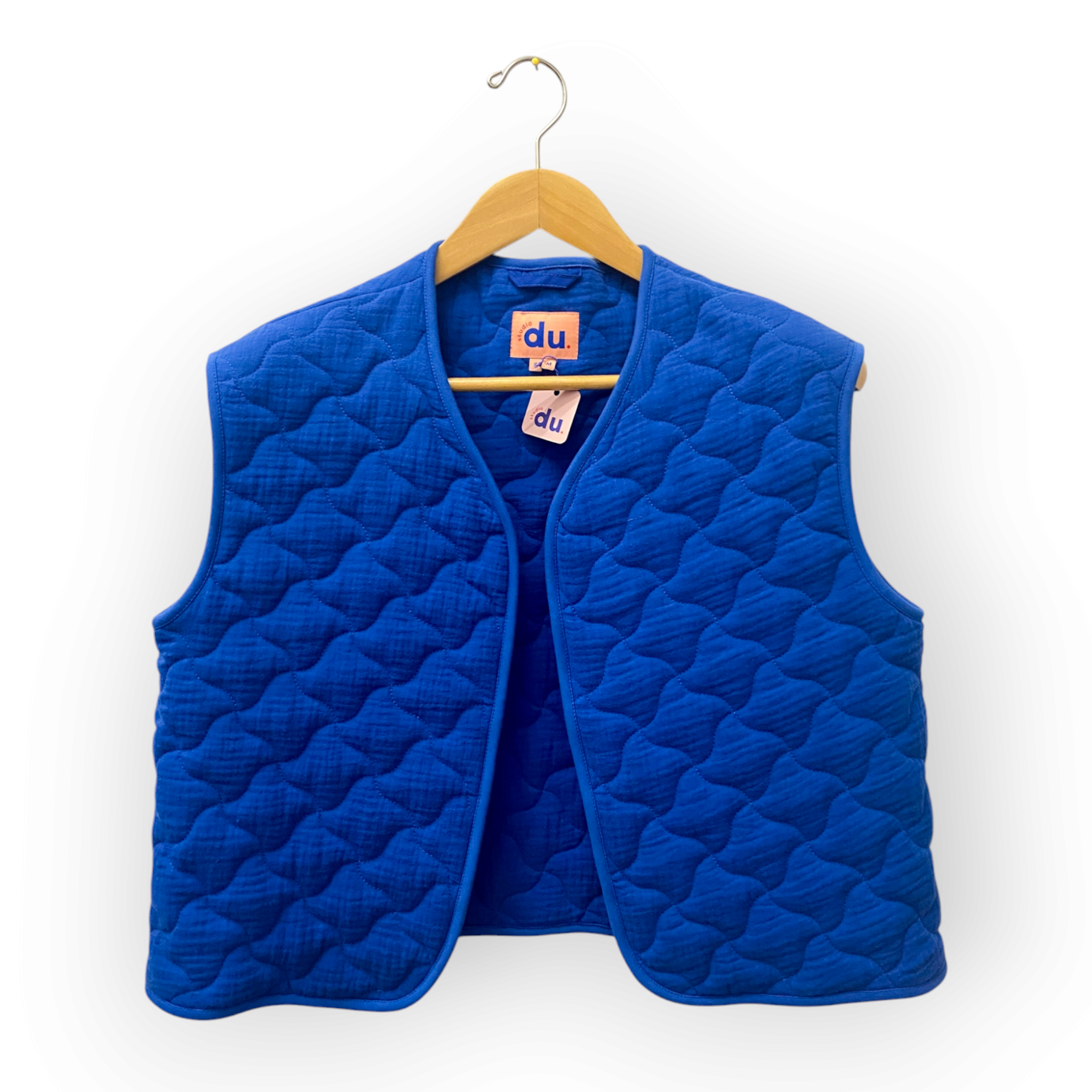 Steppweste "knallblau Stepper"