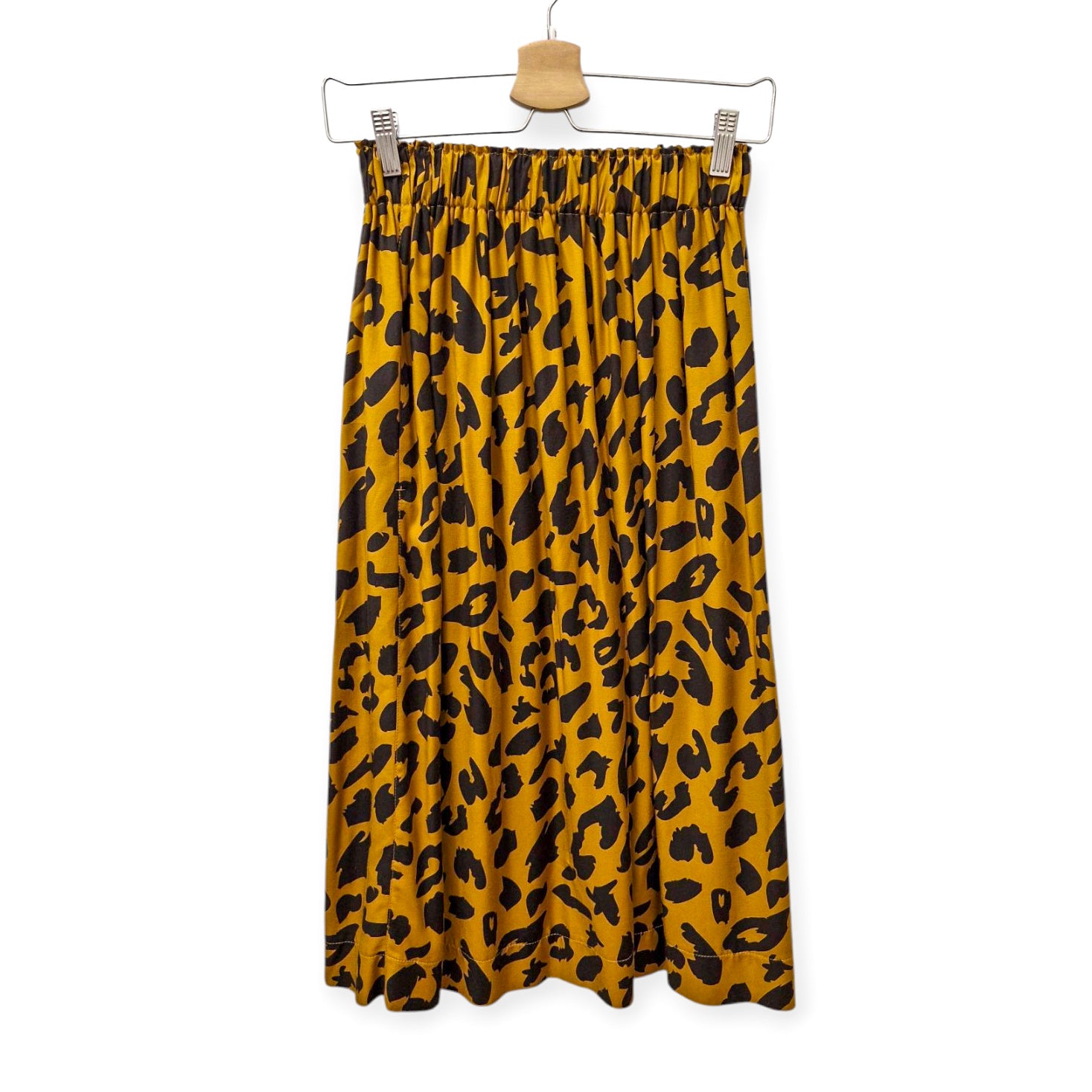 Viskoserock 'Urban Leo/knallblau oder gold'