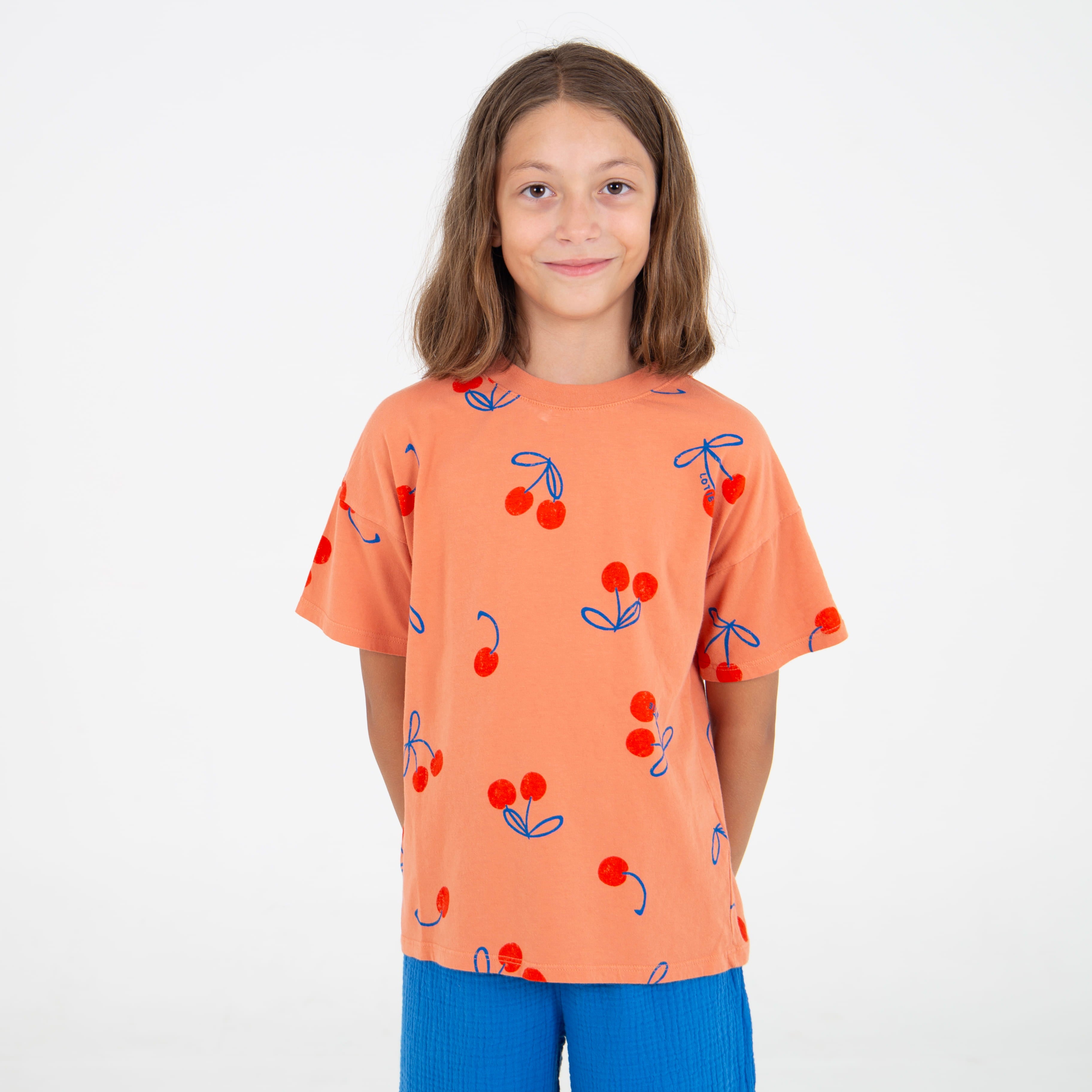 Lötiekids Wide fit T Shirt Papaya