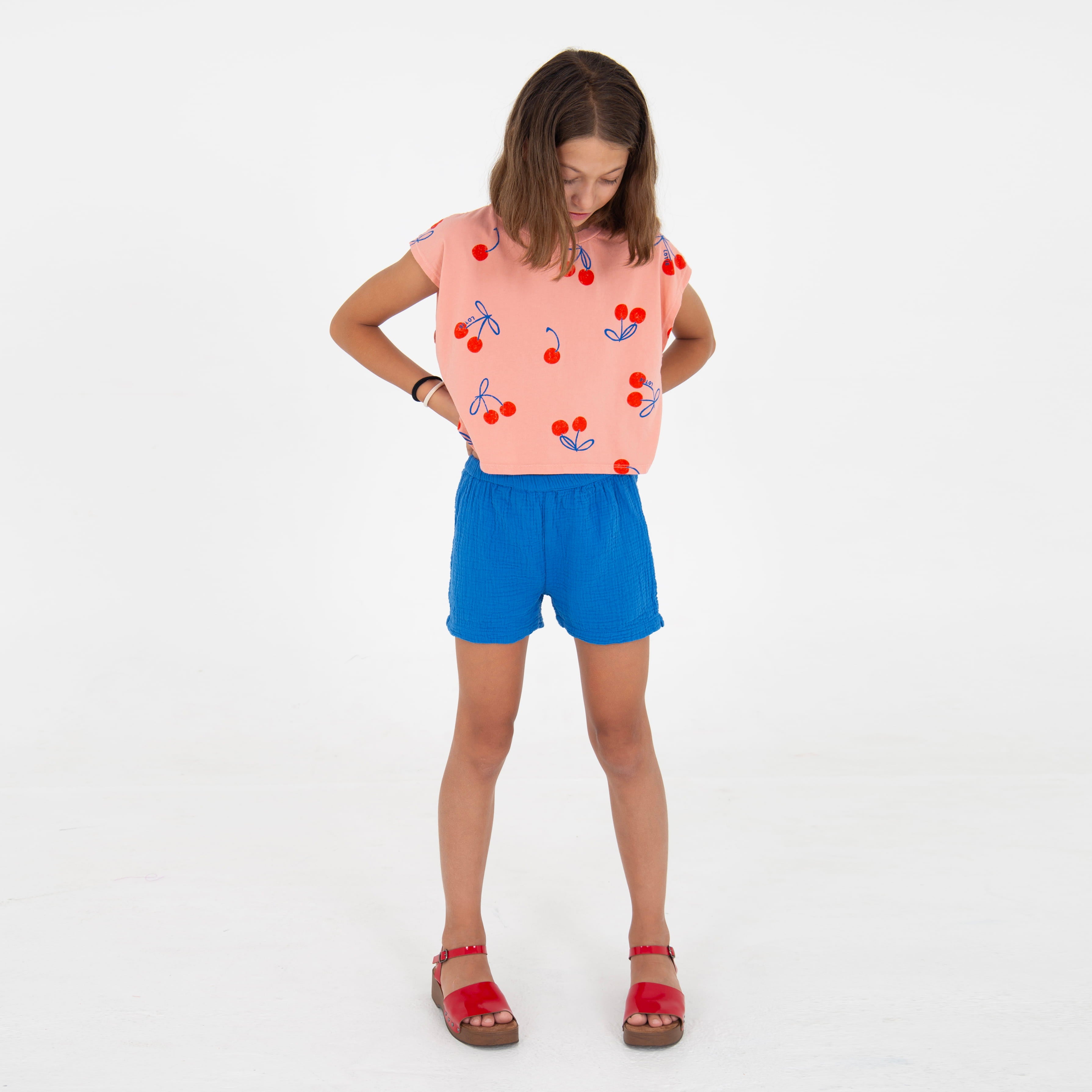 Lötiekids Crop Top Clay Pink