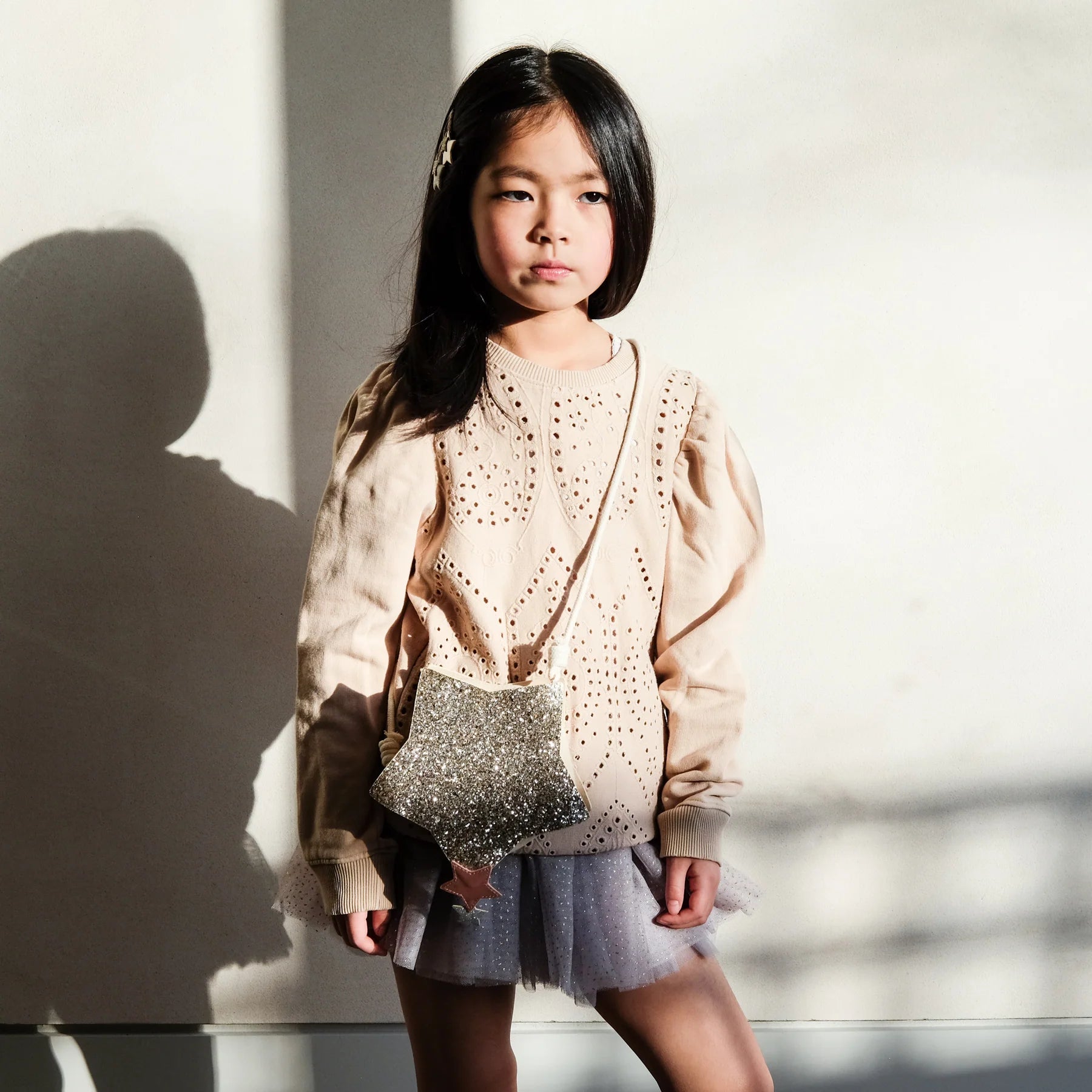 Mimi und Lula -Glitzer Tasche Stern-