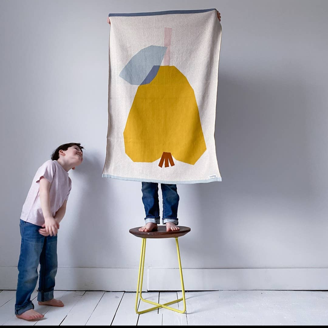 Sophie Home x Prints by K Babydecke 'Pear'