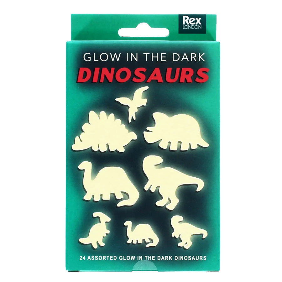 Selbstleuchtende Wandaufkleber, Dino