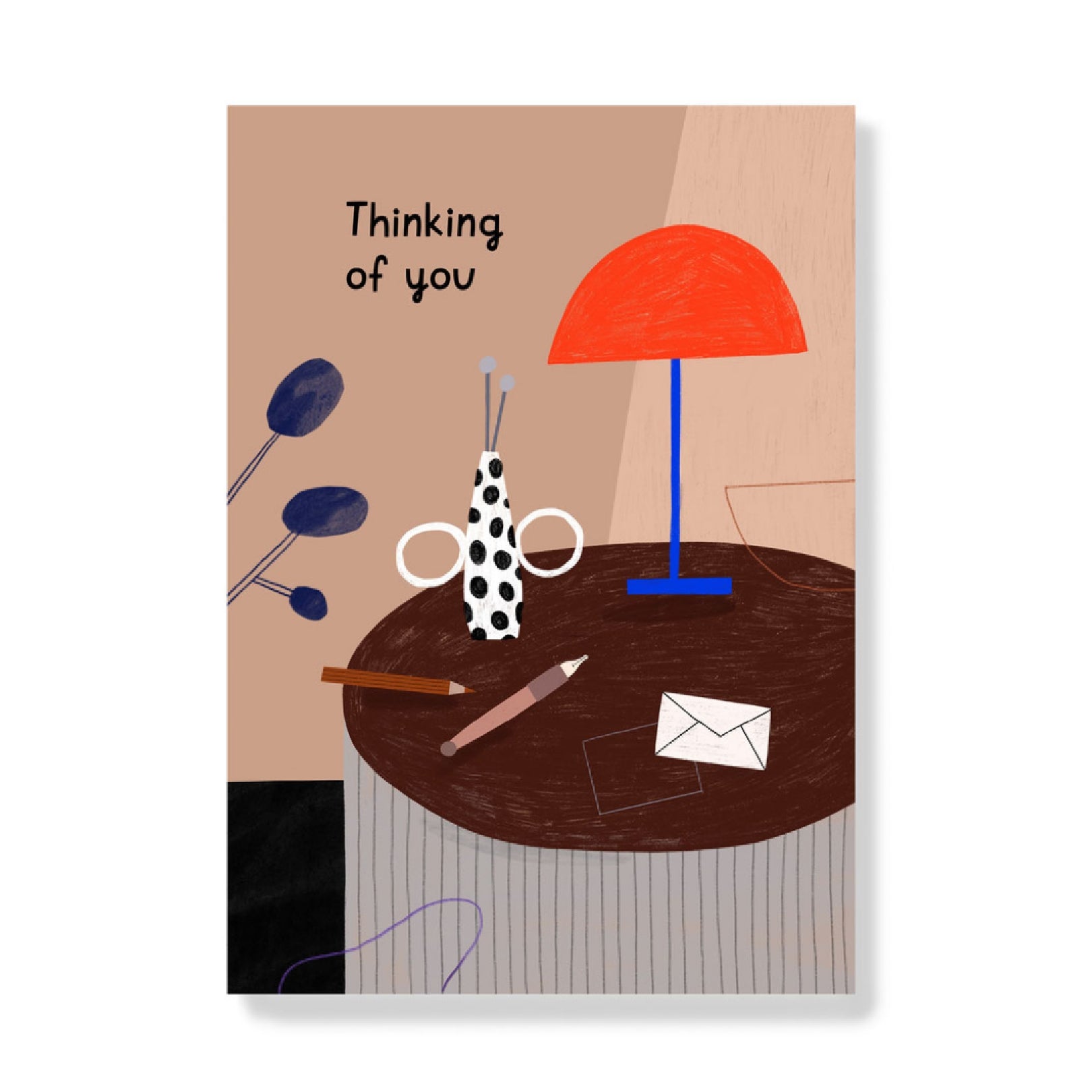 Postkarte 'Thinking of you' Anna Katharina Jansen