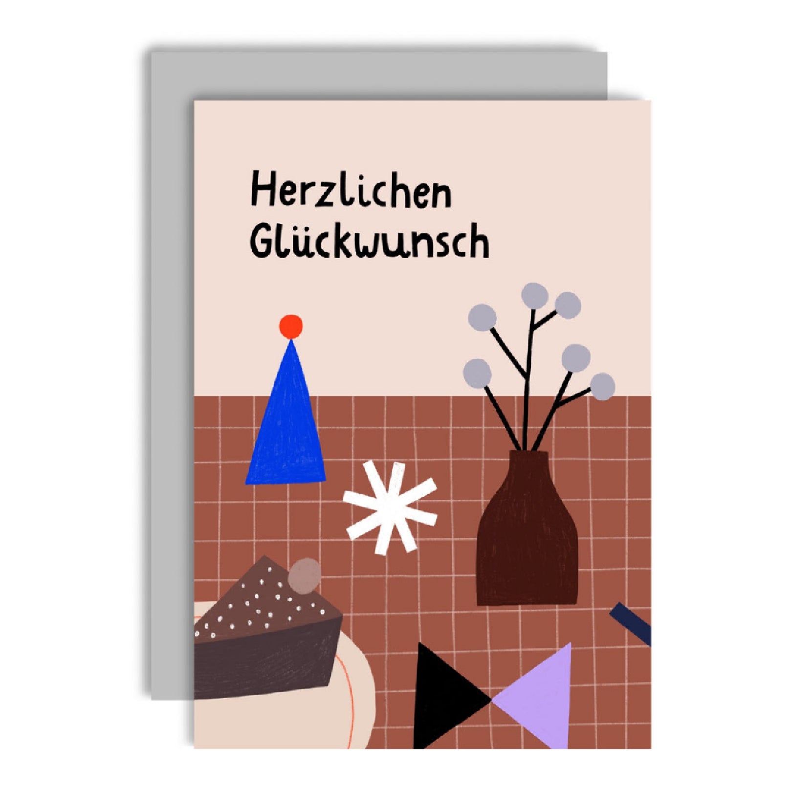 Klappkarte 'Glückwunsch' Anna Katharina Jansen