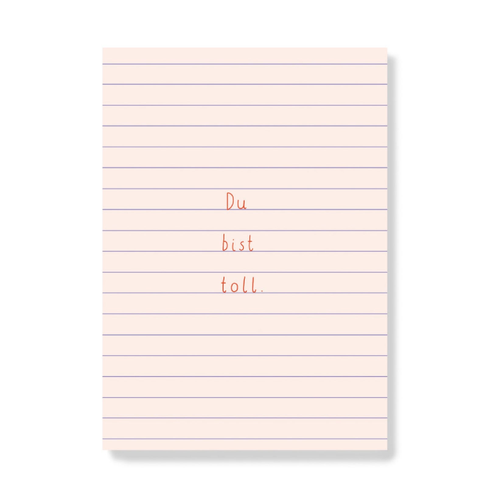 Postkarte 'Du bist toll' Anna Katharina Jansen