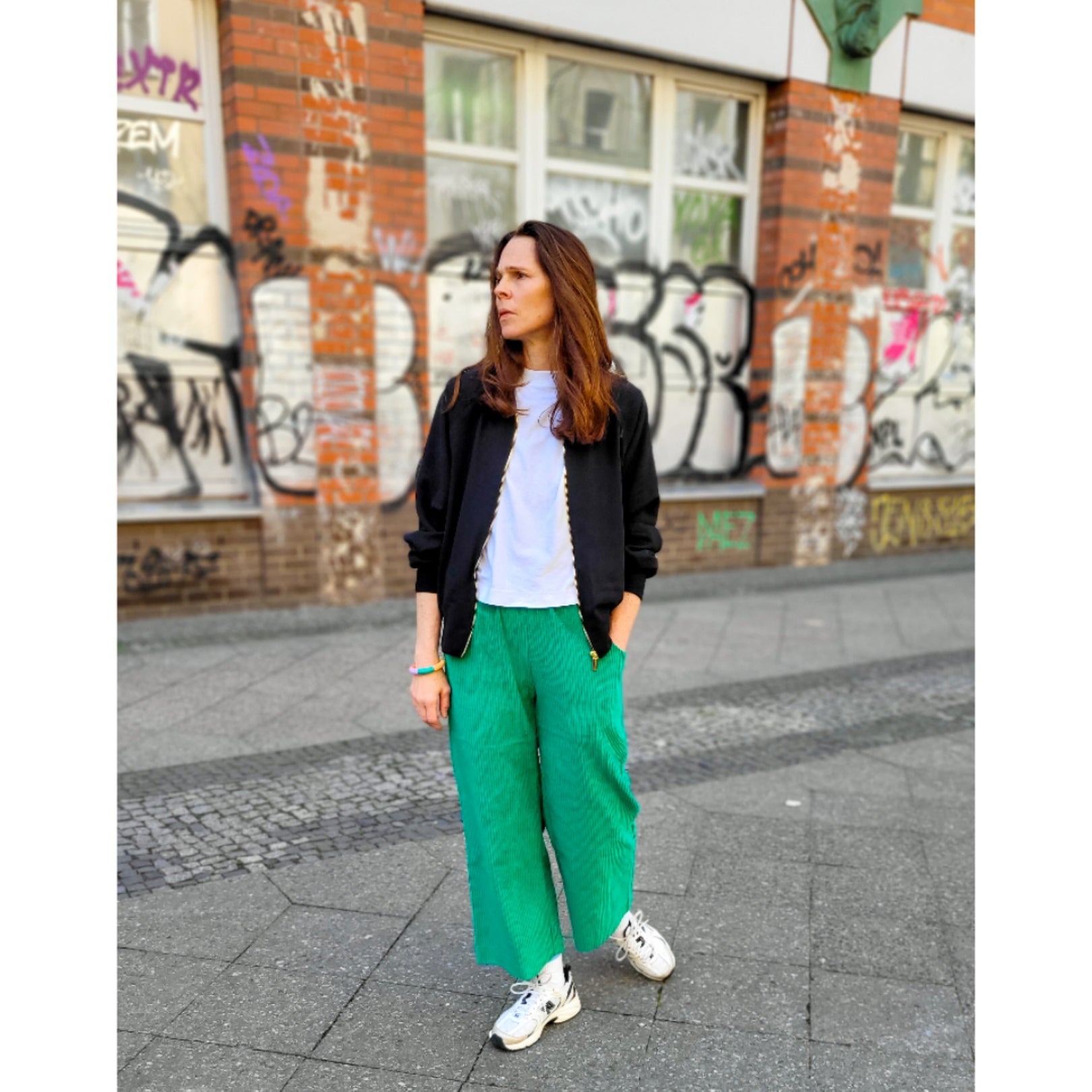 CORDULA Cord Culotte Ladies 'knallgrün'