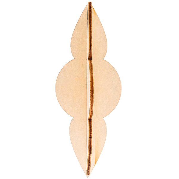 MADE BY ME Steckchristbaumkugeln 'natur'