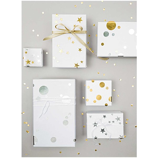 PAPER POETRY Sticker Sterne 'Gold'