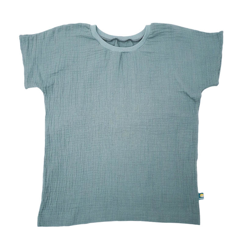 Musselinshirt 'mint'