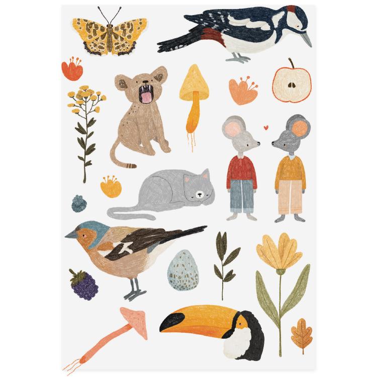 Bio Tattoos 'Kleiner Specht' NUUKK