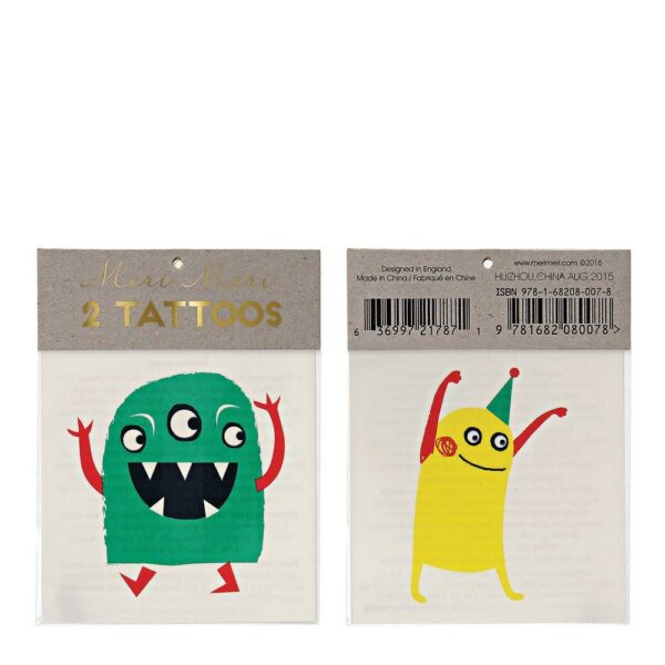 Tattoos 'Monster / klein' MeriMeri