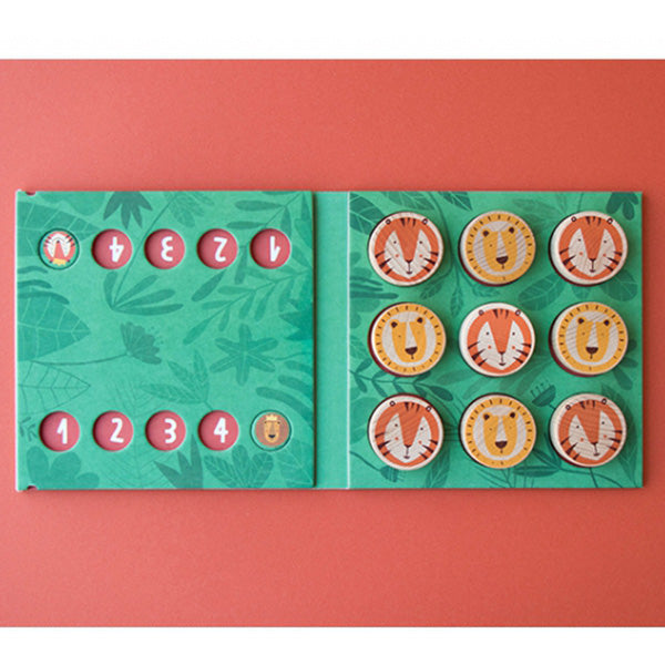 Londji Tic Tac Toe 'Löwe & Tiger'