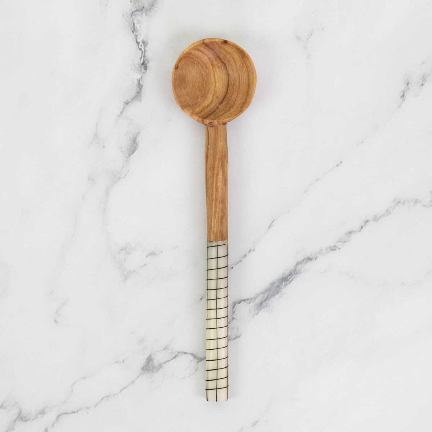 A World of Craft - WOOD CHECK kleiner Löffel Olivenholz