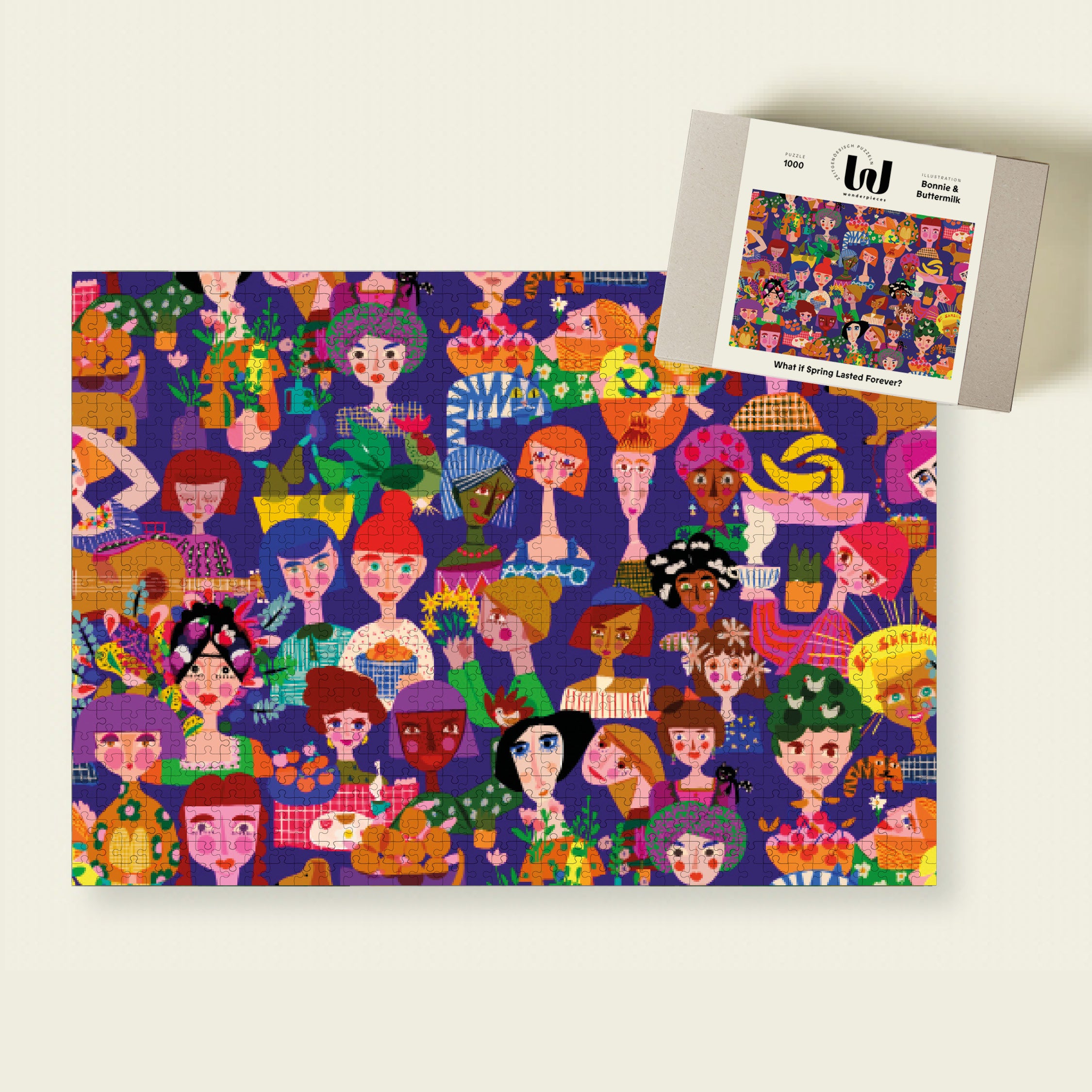 »What if Spring Lasted Forever?« Puzzle von Bonnie & Buttermilk