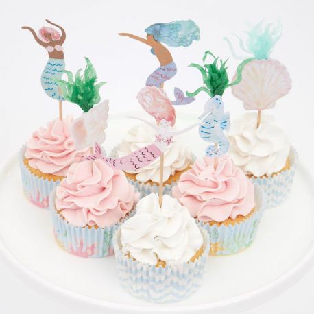 Cupcake-Kit 'Mermaid' MeriMeri