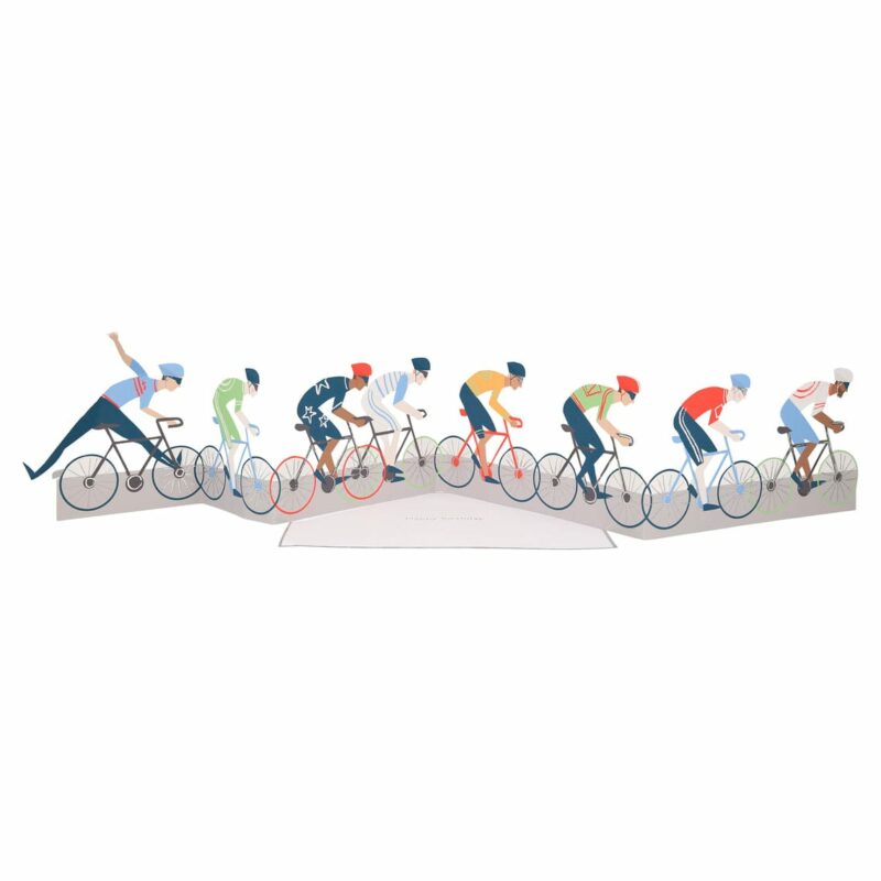 Concertina Karte 'Cycling' MeriMeri