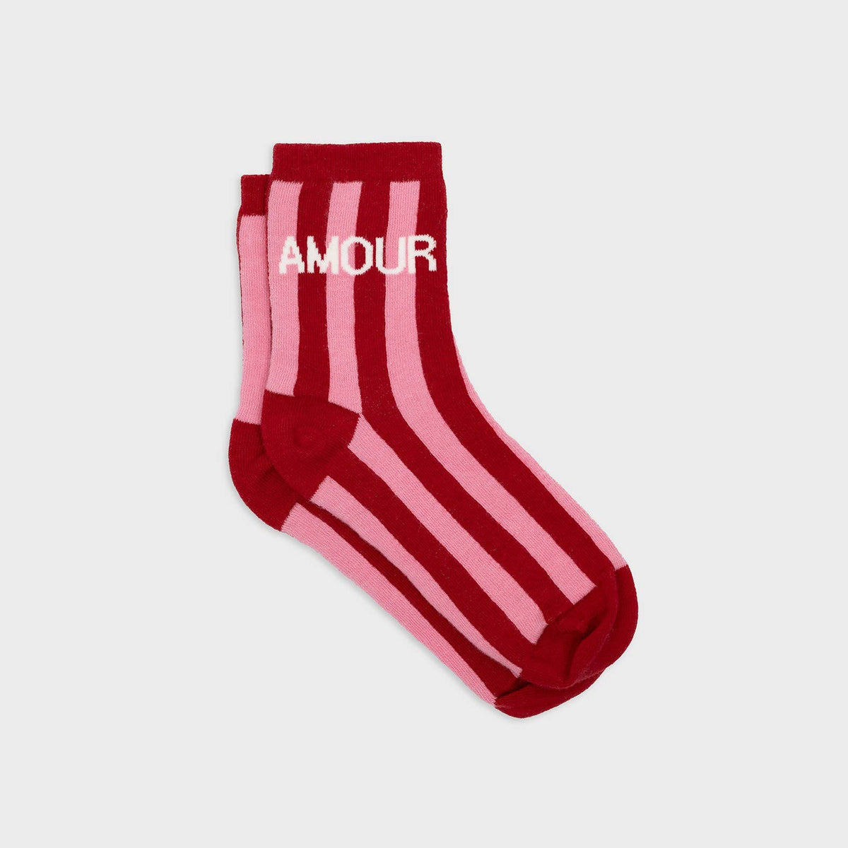 BILLYBELT - Gestreifte Socken - Liebe- Grösse 36-41