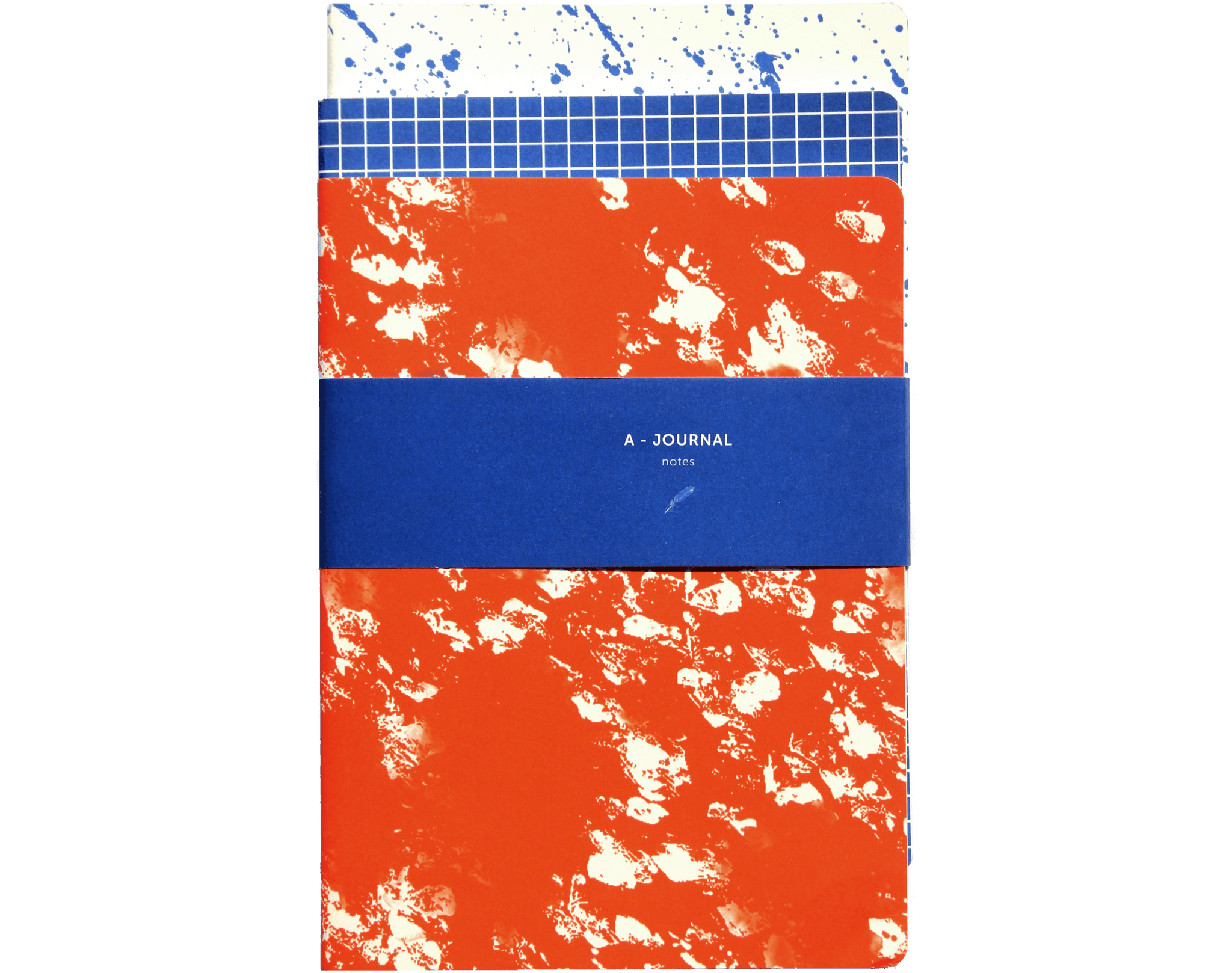 Notizen - Set mit 3 Softcover-Notizbüchern A-Journal Stationery