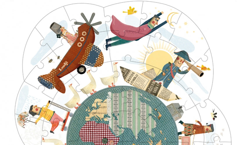 Londji Wende-Puzzle 'Around My Planet'