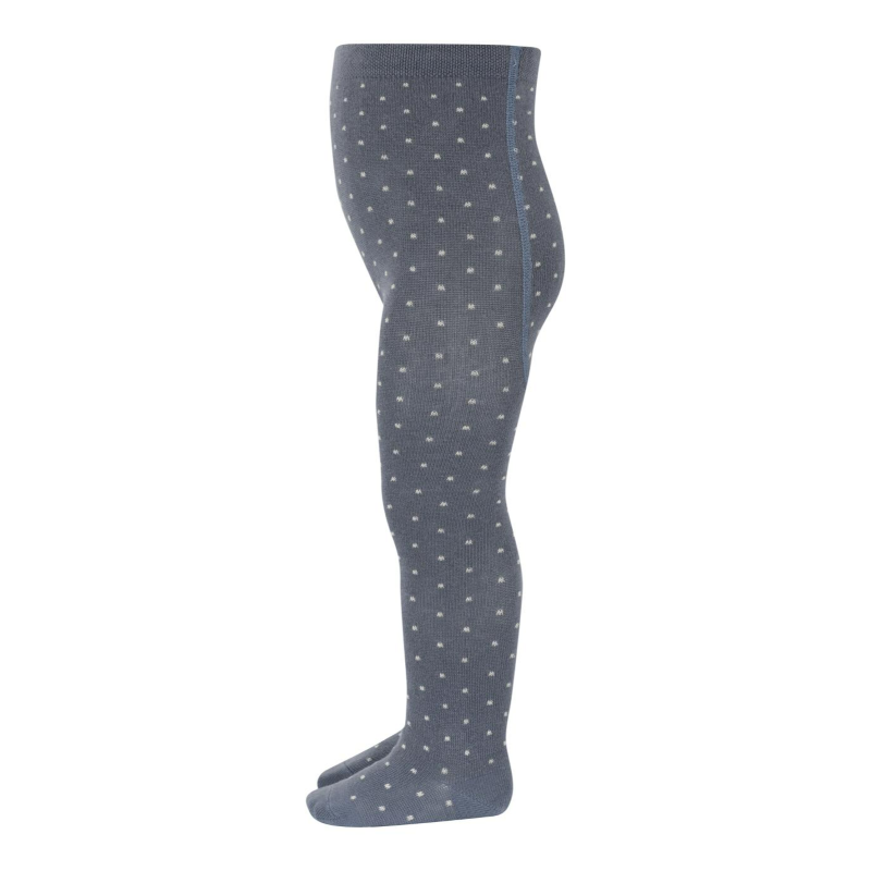 MP Denmark Arven Strumpfhose Wolle 'Stone Blue'