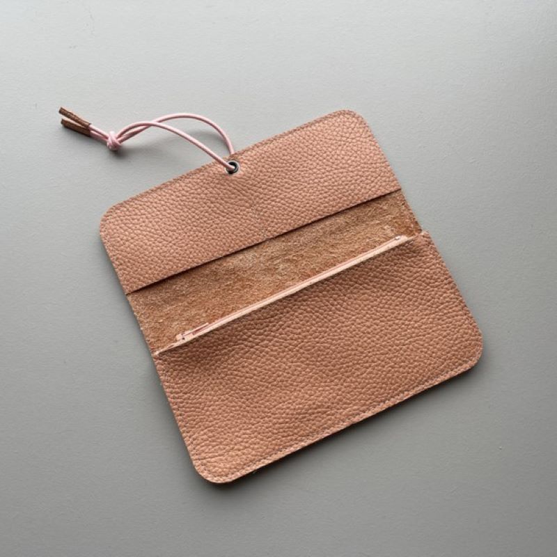 KNOT Wide Portemonnaie aus Leder (verschiedene Farben)