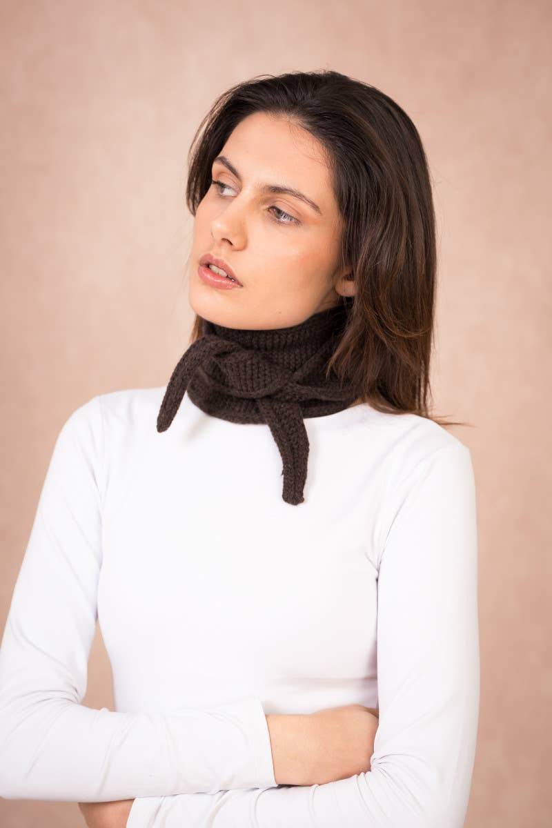 Kleiner "Sophie-Schal": Mauve