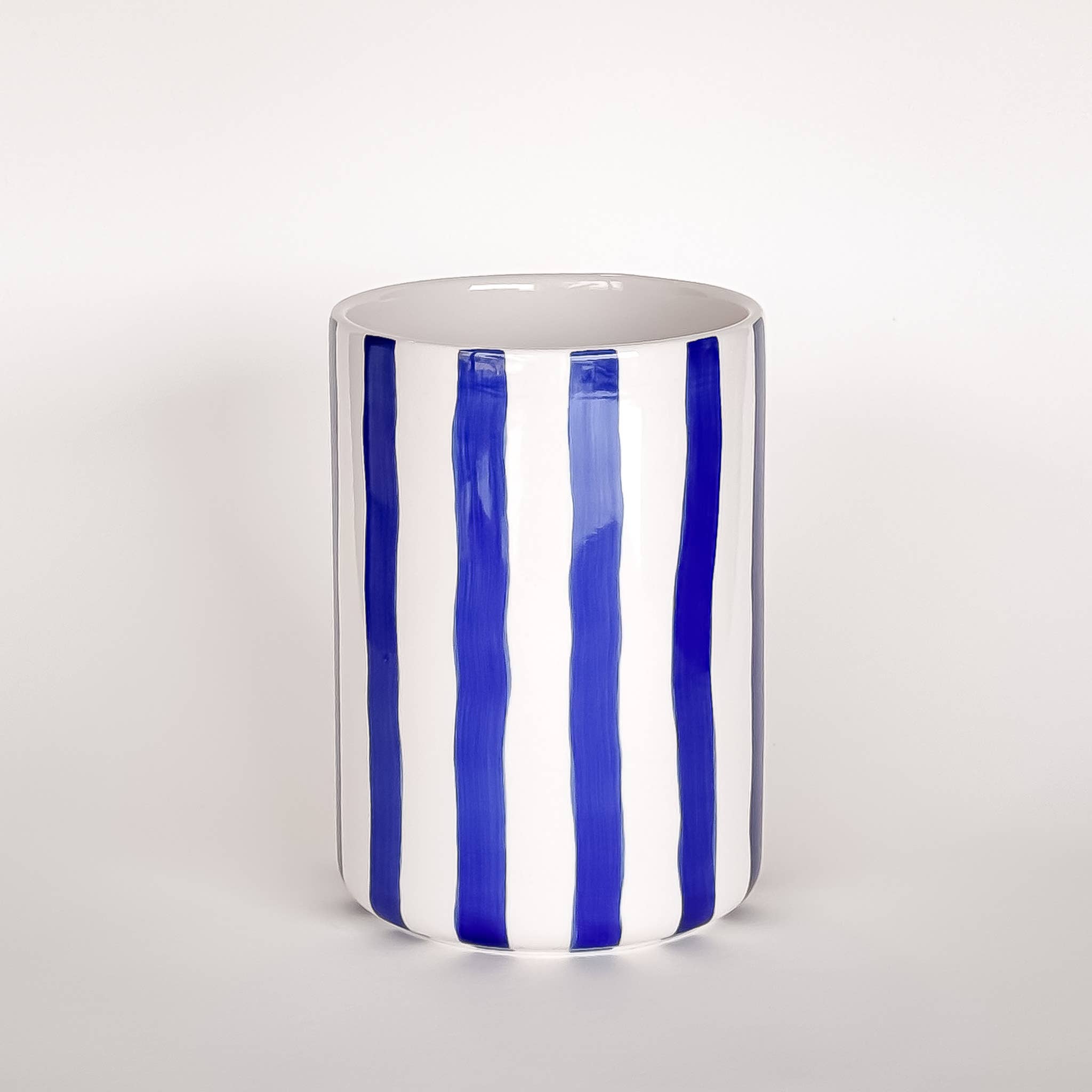 Vase Stripes - mare blue Magazin MInori