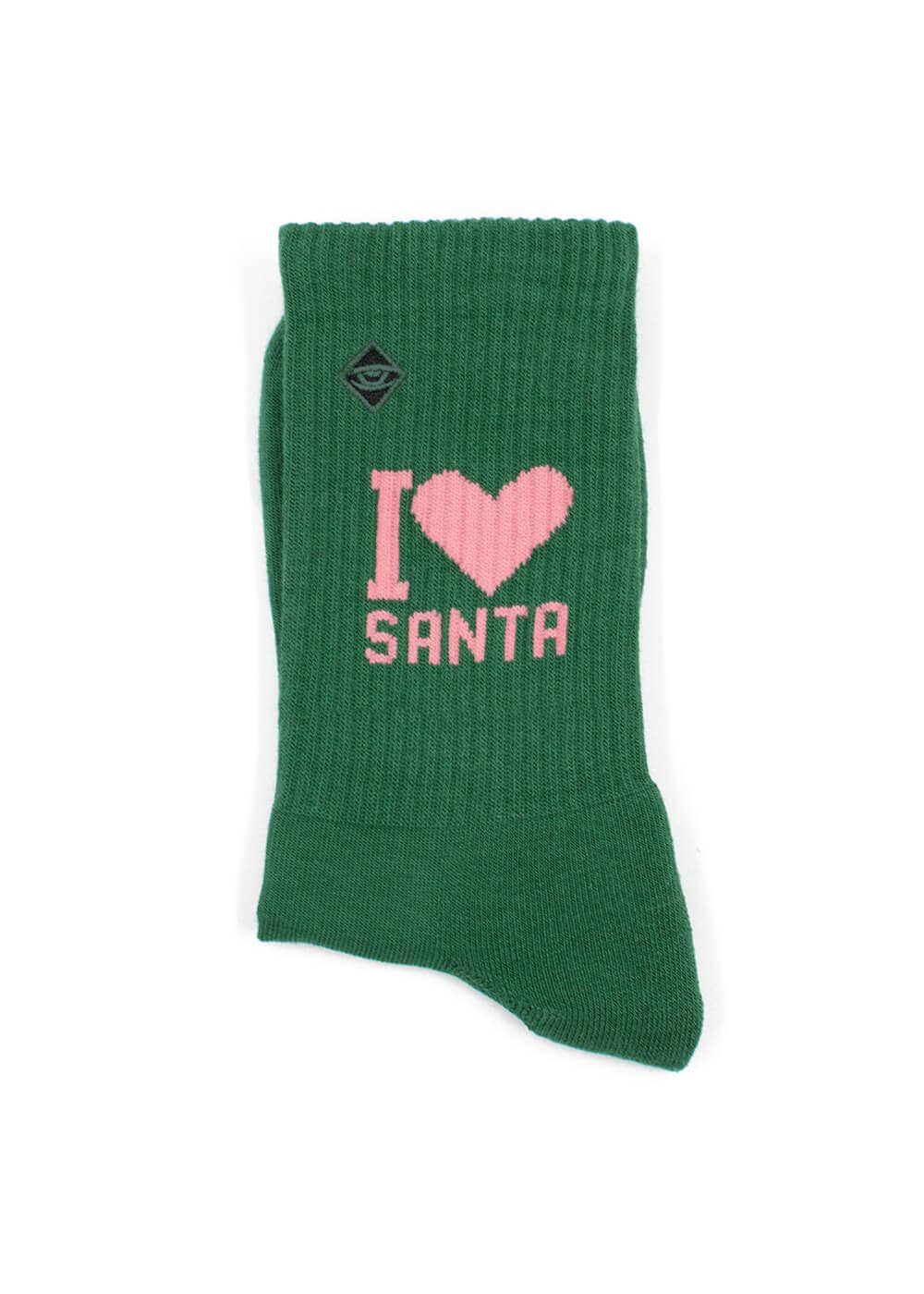 J.Clay I Love Santa - Dark Green - Weihnachtssocken