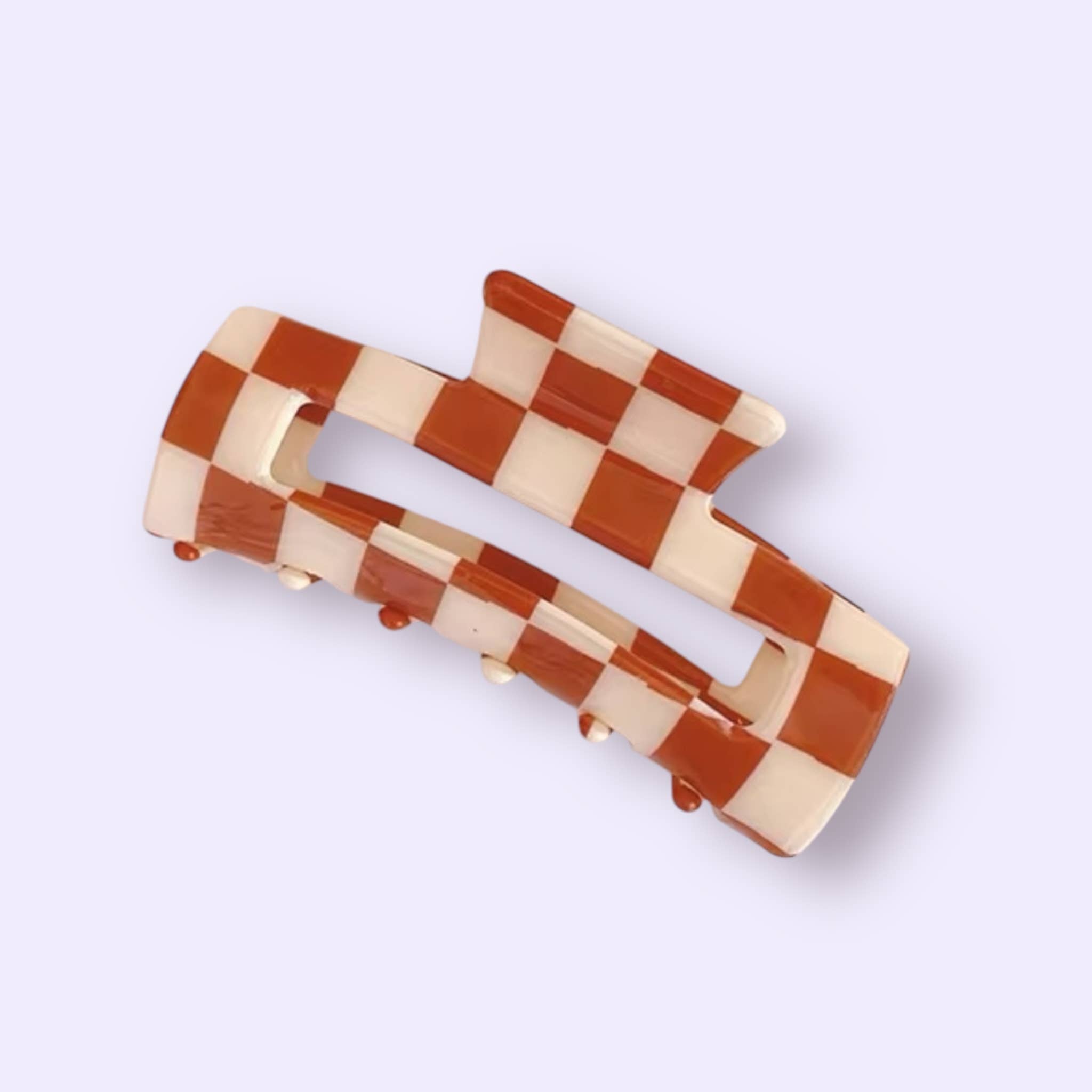 Haarklammer kariert bunt De lange Tafel