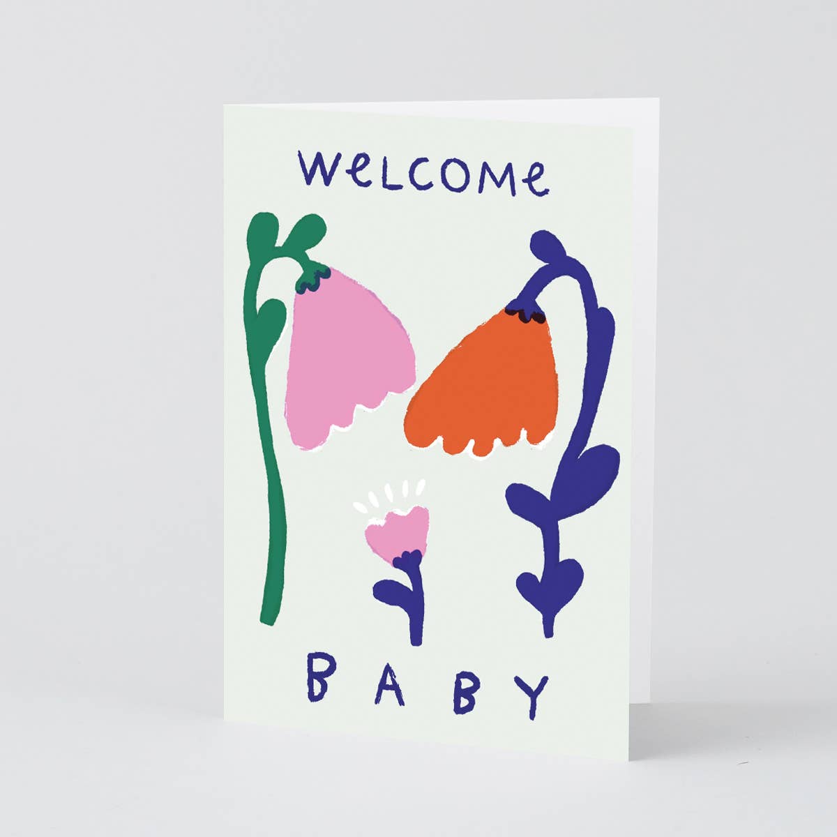 Glückwunschkarte „Welcome Baby“ Wrap