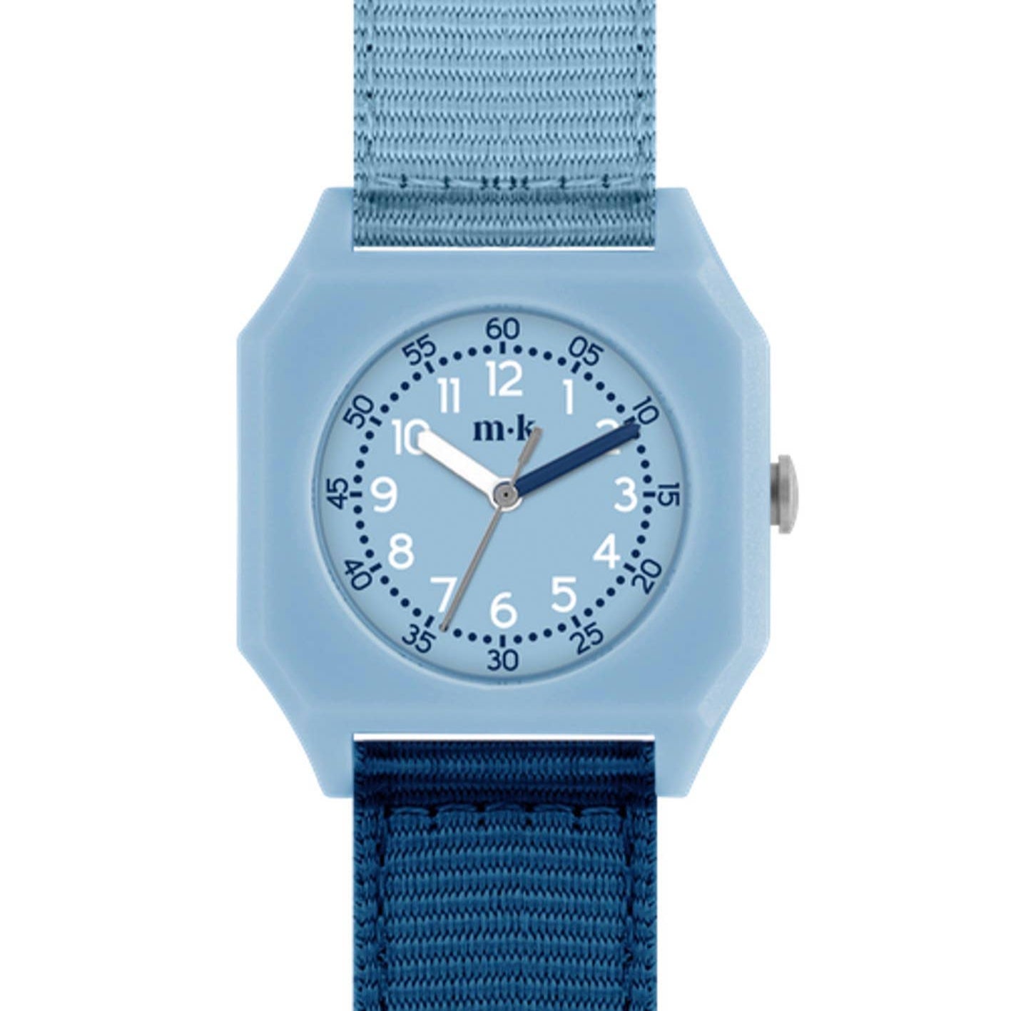 Blaue Cotton Candy Uhr mini kyomo