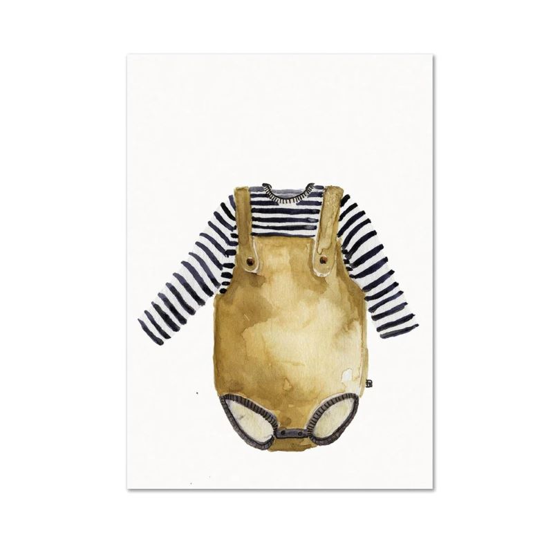 Postkarte 'Babybody' Halfbird