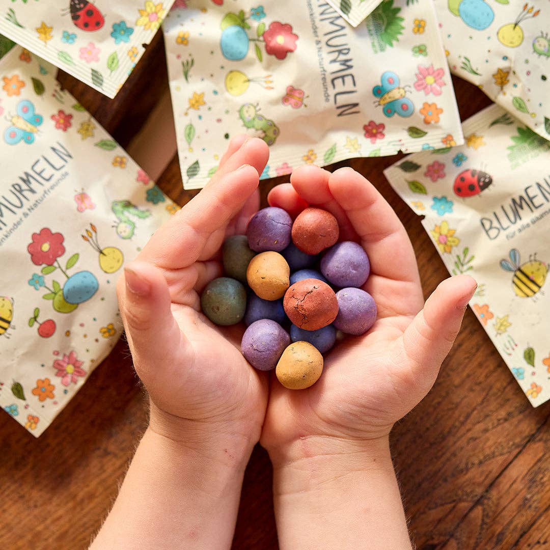 5 Blumenmurmel im Tütchen