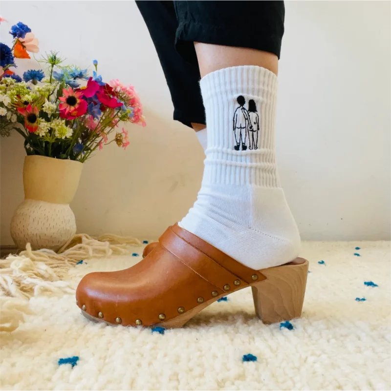 helen b Socken 'naked couple'